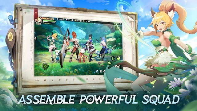 Tập hợp một đội chiến binh mạnh mẽ của riêng bạn trong game The legend of Pamons