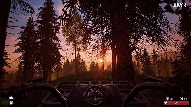 Lái xe để di chuyển nhanh hơn trong vùng đất rộng bất tận của The Lost