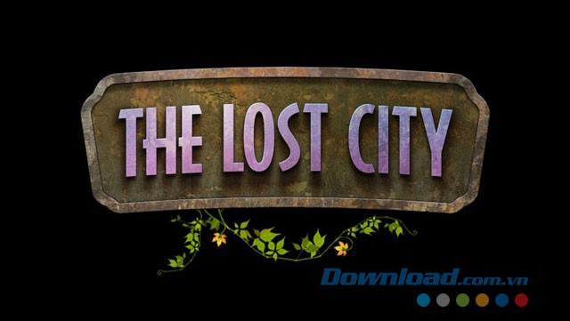 Giao diện chơi game The Lost City trên Android