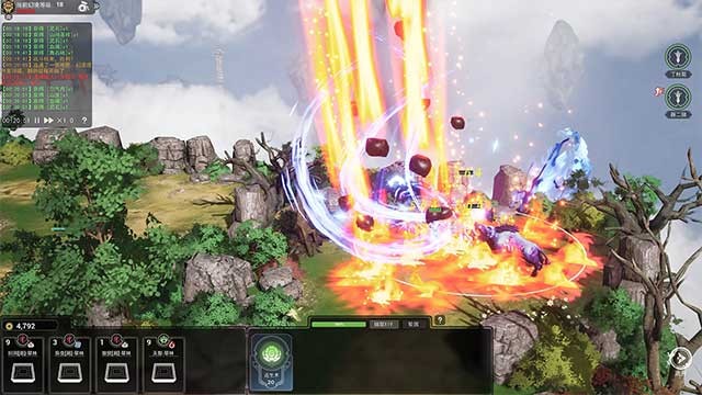 Môi trường trong game Spiritual Tiles đều là cảnh 3D với hiệu ứng sống động