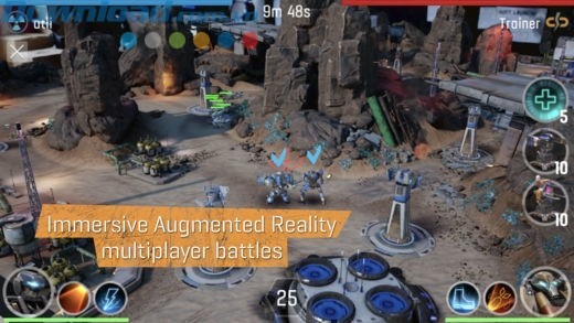 Chiến trường AR chơi game đông người rộng lớn