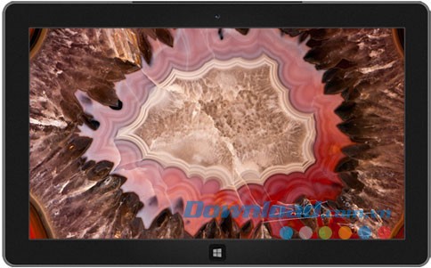 The Macro World of Rocks theme