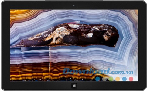 The Macro World of Rocks theme