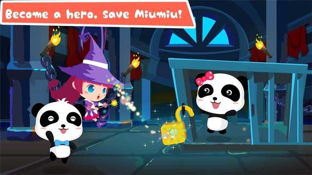 Hãy trở thành người hùng và giải cứu cô gấu trúc nhỏ Miumiu đáng yêu