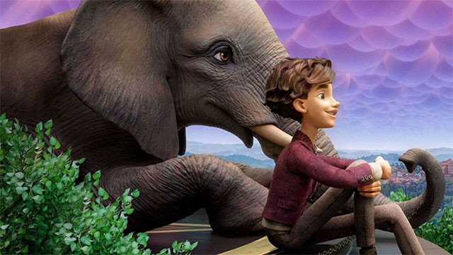 Poster phim hoạt hình Con Voi của Nhà Ảo Thuật trên Netflix