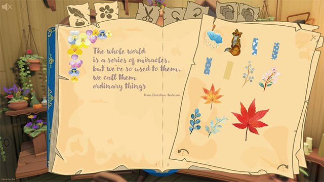 Thu thập các món đồ xinh xắn và trang trí cuốn sổ nhật ký ma thuật trong The Merry Fairy
