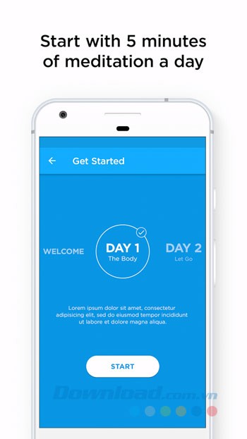 Ứng dụng tập thiền