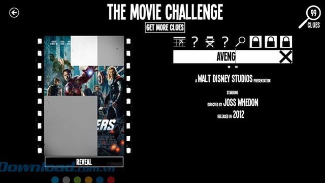 Game đoán tên phim The Movie Challenge