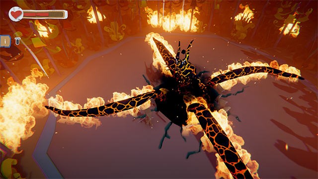 Đối đầu với trùm cuối để bảo vệ hòn đảo bìa giấy trong game The Mystery of the Cardboard Island