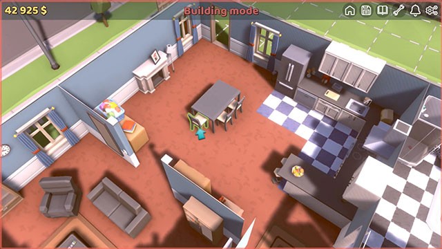 Xây dựng ngôi nhà và khu vườn xinh xắn, thoải mái trang trí tùy theo sở thích của bạn