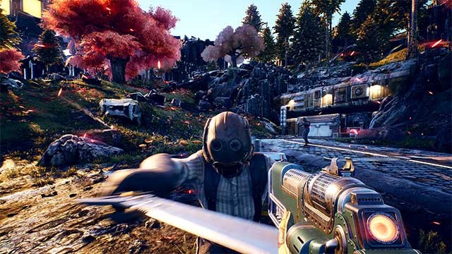 Kẻ thù chính của bạn trong The Outer Worlds PC là đám alien hiếu chiến