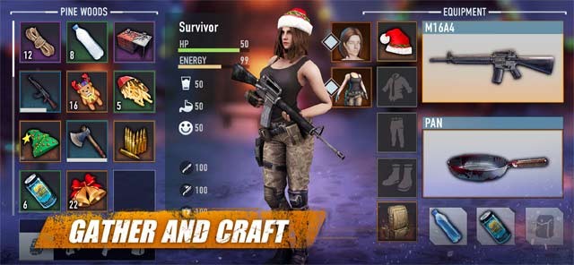Thu thập vật phẩm và chế tạo vũ khí để sinh tồn trong The Outlived