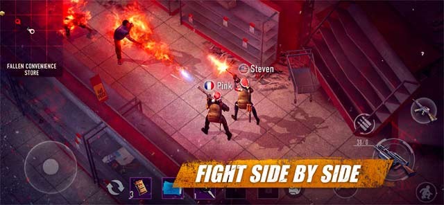 Chiến đấu kề vai sát cánh với người sống sót khác