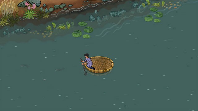 Có rất nhiều hoạt động trong game The Palace on the Hill như khám phá, câu cá, trồng cây...