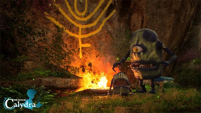 Lối chơi của The Path of Calydra game là sự pha trộn giữa phiêu lưu, hành động và giải đố