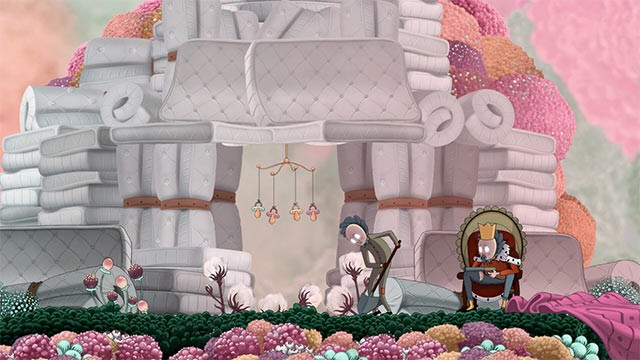 Đắm chìm trong thế giới tâm trí siêu thực được vẽ tay 100%