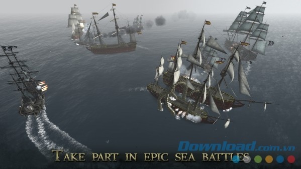 Game cướp biển miễn phí The Pirate: Plague of the Dead cho Android