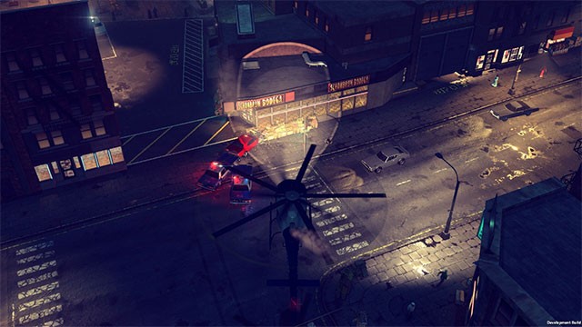 Chạy bộ, lái ô tô, thậm chí là trực thăng để vây bắt tội phạm