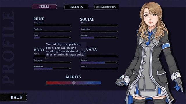 Thoải mái tùy chỉnh nhân vật, từ vẻ bề ngoài đến tính cách bên trong