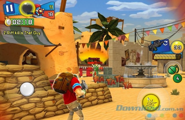 Trổ tài bắn súng