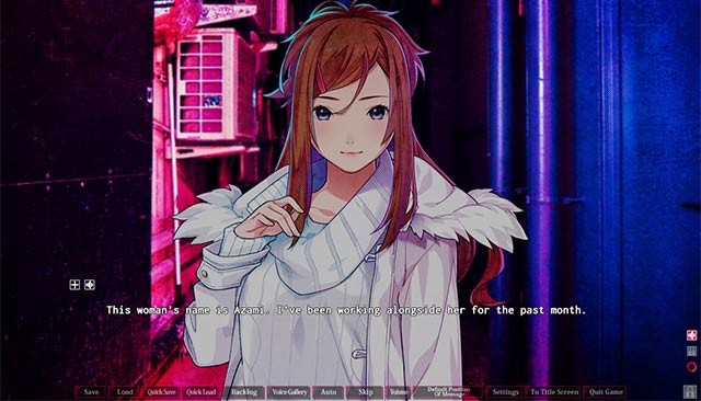 The Restless Sheep & The Lone Wolf -Woolly Eyes GAIDEN- là game Visual Novel phiêu lưu hẹn hò đen tối