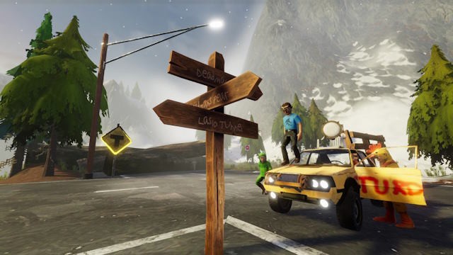 The Road là game kinh dị kết hợp lái xe dành cho tối đa 5 người