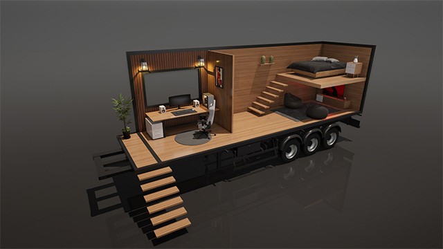 Sáng tạo không giới hạn với không gian mở của The Rolling Room game