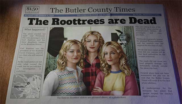 The Roottrees are Dead là game phiêu lưu phá án ly kỳ