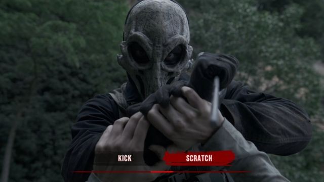 Lựa chọn và tương tác để phát triển câu chuyện và dẫn tới nhiều kết thúc khác nhau trong The Run game