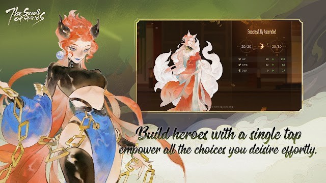 Xây dựng các anh hùng bằng cách chạm đơn giản