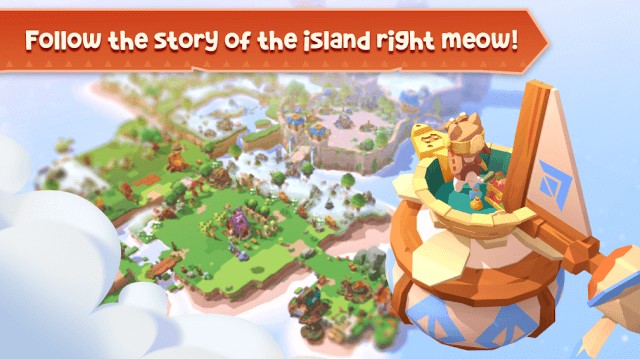 Chơi và thưởng thức câu chuyện về hòn đảo mèo trong game The Secret of Cat Island