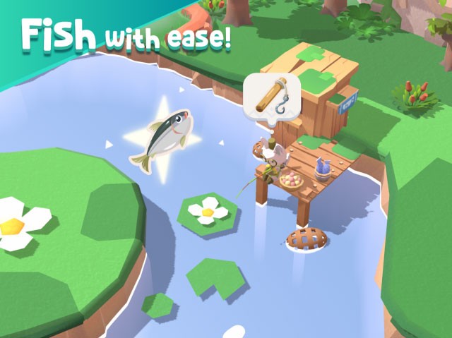 Câu cá thư giãn và kiếm đồ ăn