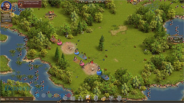 Bày binh bố trận trong game chiến thuật cho PC The Settlers Online
