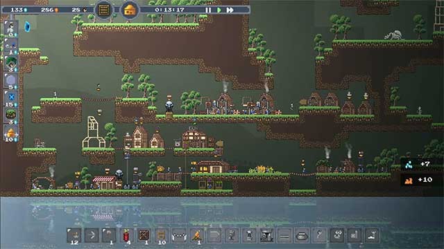 Làm việc, chế tạo và chiến đấu để xây dựng một ngôi làng thịnh vượng