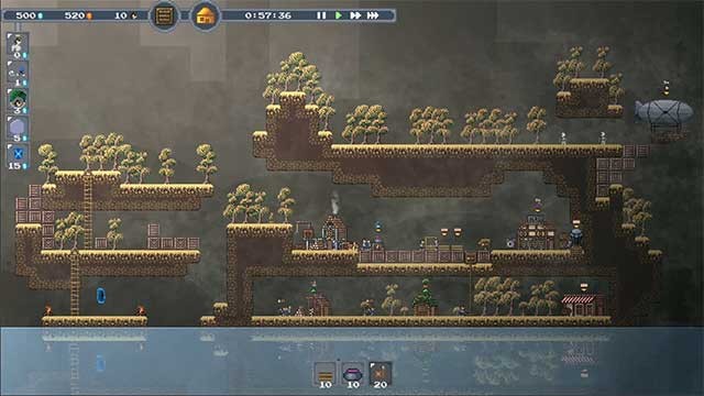 Đồ họa pixel được chế tạo tỉ mỉ để gợi lên cảm giác hoài cổ