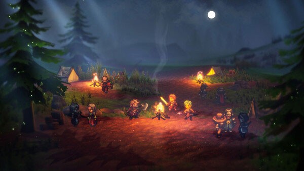 Mỗi anh hùng tương tác với NPC theo những cách khác nhau, ăn cắp, thuê, học hỏi