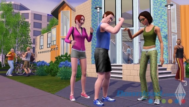 Gặp gỡ nhiều nhân vật có vẻ ngoài và tính cách khác nhau trong game mô phỏng The Sims 3 cho máy tính