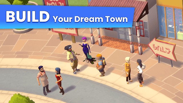 Xây dựng thị trấn mơ ước của bạn trong game The Sims Labs: Town Stories