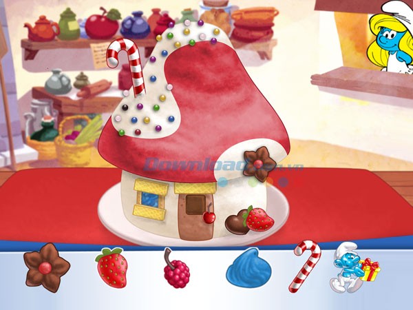 Game làm bánh ngọt trên Android