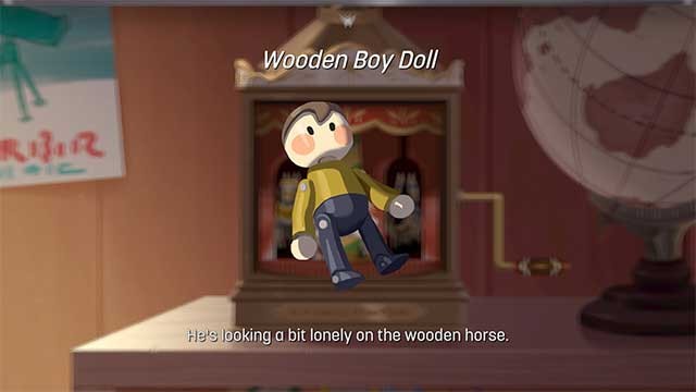 Thu thập đạo cụ và tương tác với mọi thứ bạn có thể thấy