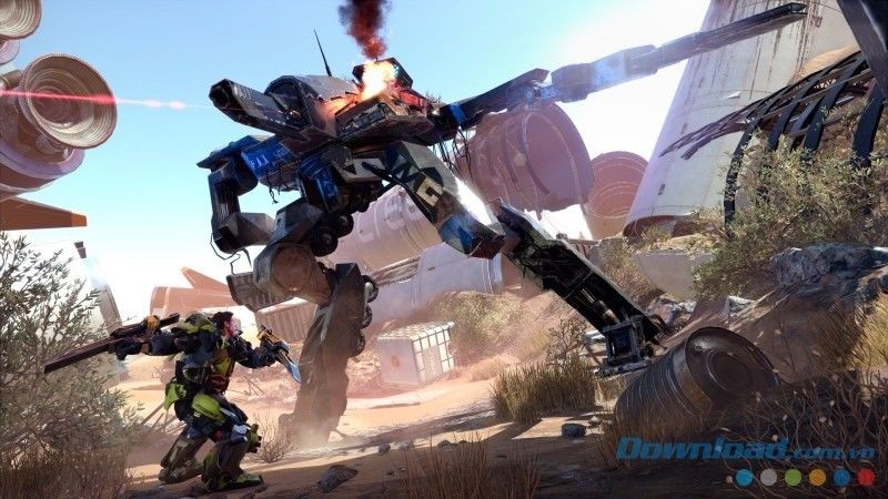 Giao diện chính của game hành động The Surge cho máy tính