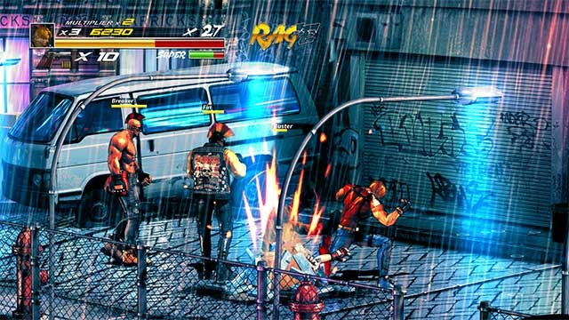 Một mình chống lại đám đông kẻ thù trong game võ thuật cổ điển The Takeover