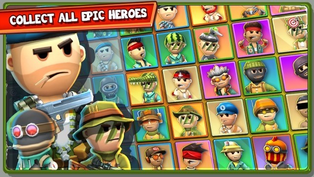 Vô số anh hùng với các khả năng khác nhau