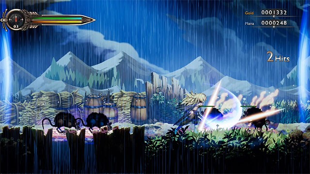 Gameplay hành động chặt chém