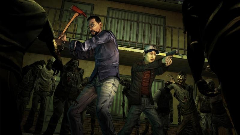 Cảnh trong game The Walking Dead