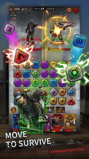 Ghép các khối để sống sót