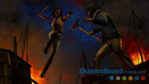 The Walking Dead: Michonne cho iOS là game hành động tiêu diệt xác sống đáng chơi nhất trên iPhone