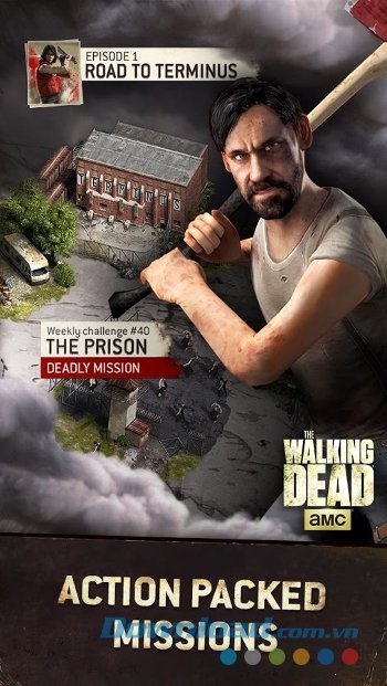 Các bối cảnh trong The Walking Dead No Man's Land