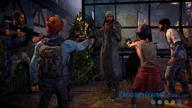 Đối mặt với nhưng kẻ xấu xa, nguy hiểm trong game