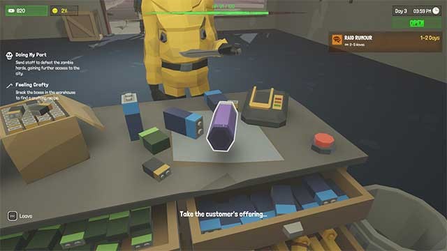 Điều hành một cửa hàng ngay giữa thế giới bị tàn phá bởi dịch bệnh zombie